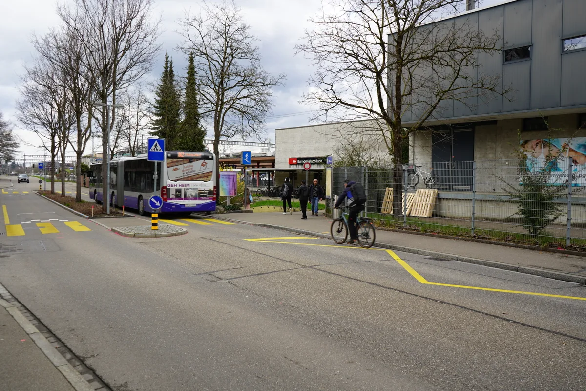 Bushof Süd in Wetzikon.