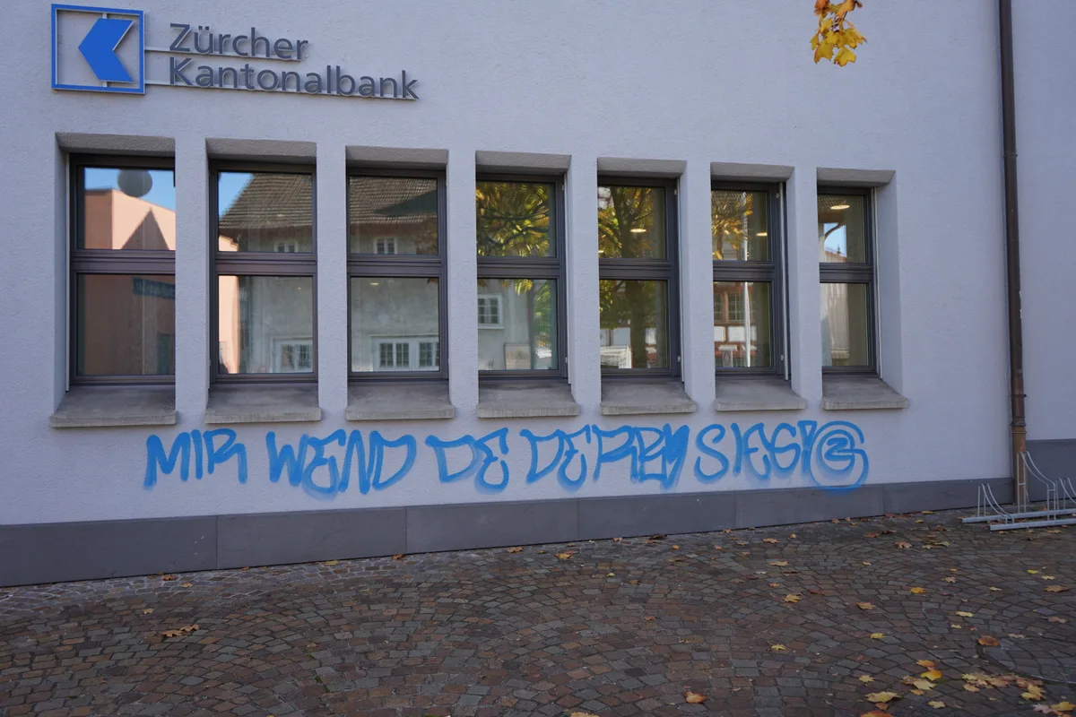 Graffiti in Dübendorf