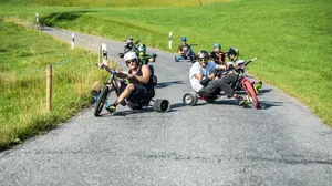 22997196-10 Bilder der letzten Drift Trike Days am Bachtel in Hinwil.