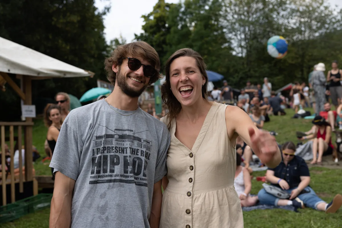 Pascal aus St. Gallen und Miriam aus Wetzikon.