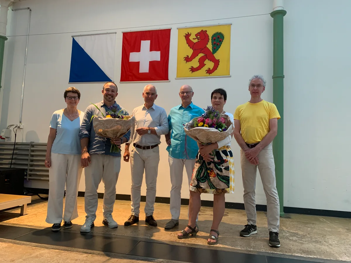 Von links: Rita Niederöst, Martin Oeschger, Tobias Diener, Thomas Bürki, Maia Ernst und Stefan Zoller. 