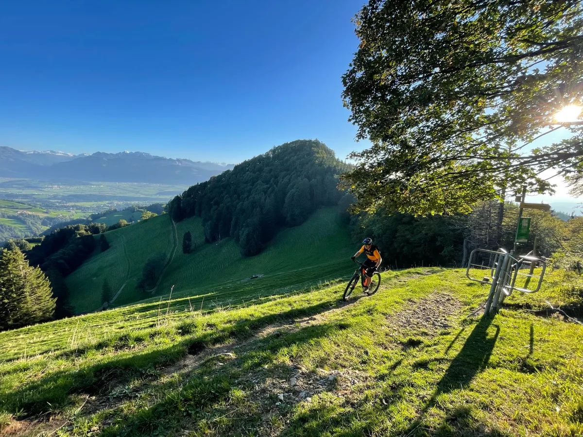 Thomas Suter hat nach dem Spitzensport das Biken entdeckt. Thomas Suter hat nach dem Spitzensport das Biken entdeckt.