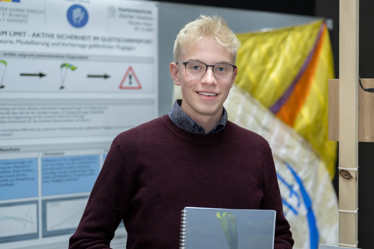 31339837-5 Nicolas Huber aus Wetzikon erhielt die Bewertung «hervorragend».