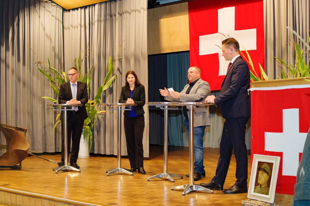 Armeediskussion am 3.10.24 in Goassau
