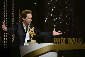 26325094-10 Florian Fox gewinnt den Prix Walo in der Kategorie Country an der 49. Verleihung in den SRF-Studios in Zürich.
