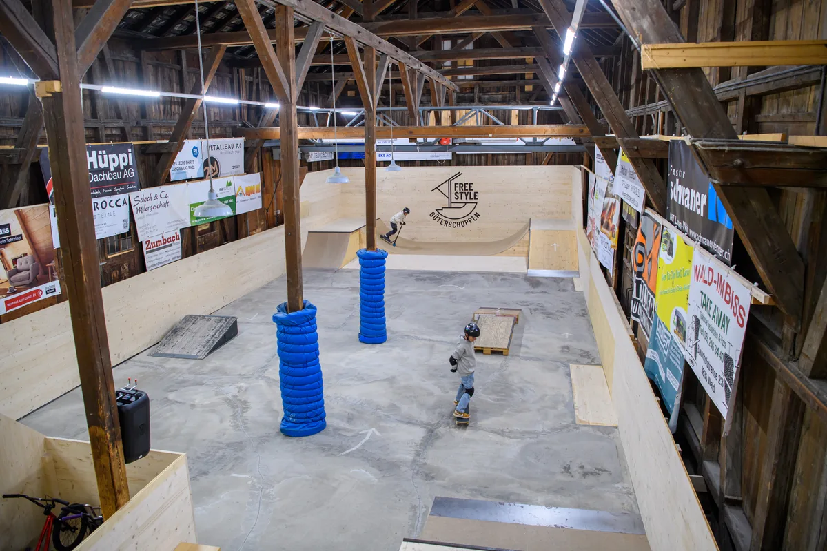 Skatepark Güterschuppen Wald