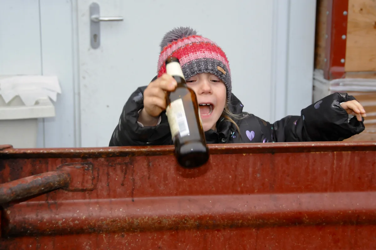 Recyceln kann tatsächlich Spass machen. Recyceln kann tatsächlich Spass machen.
