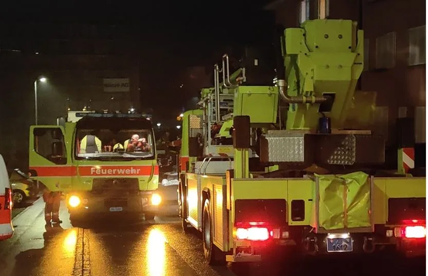 Wagen der Feuerwehr Wetzikon-Seegräben.