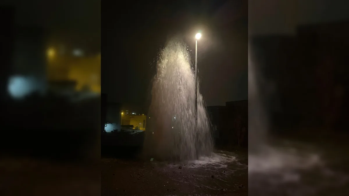 Wasserrohrbrüche in Gossau Wasserrohrbrüche in Gossau
