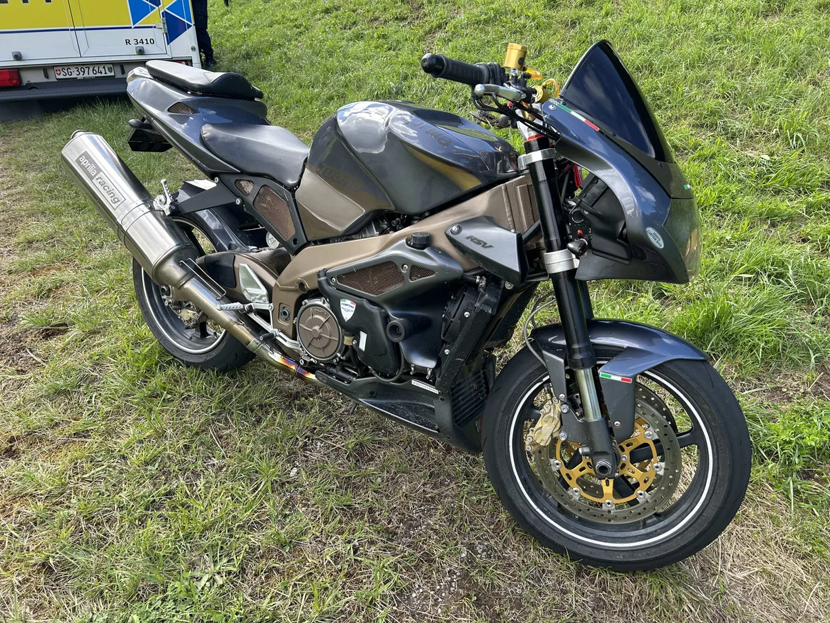 27200579-3 Mit diesem Motorrad verunfallte der 18-Jährige auf der Hulftegg.
