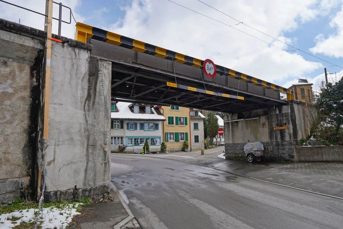 Sursee-Triengen-Bahn in Hinwil Sursee-Triengen-Bahn in Hinwil