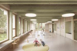 12171511-1 So könnten die neuen Wetziker Kindergärten aussehen.