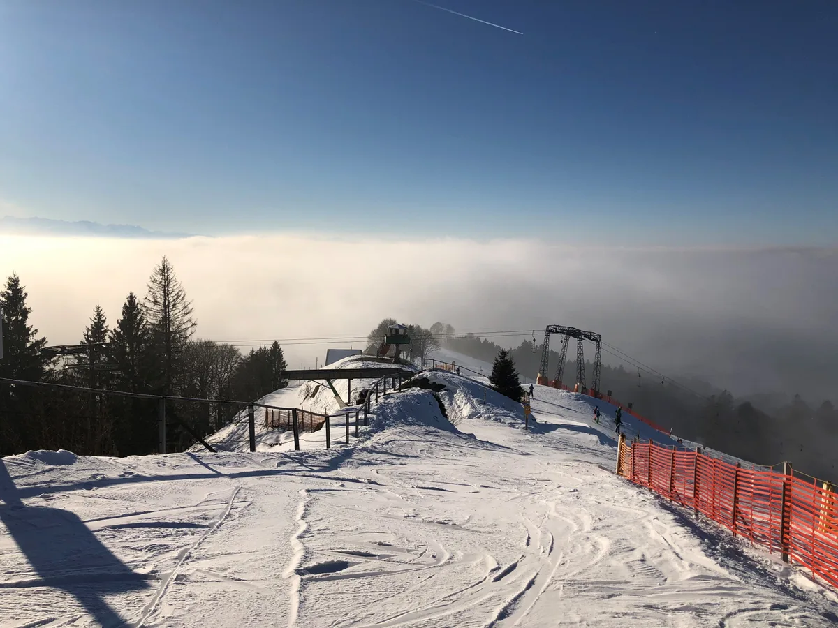 Der Atzmännig hat eine neue Schneekanone bekommen. Der Atzmännig hat eine neue Schneekanone bekommen.