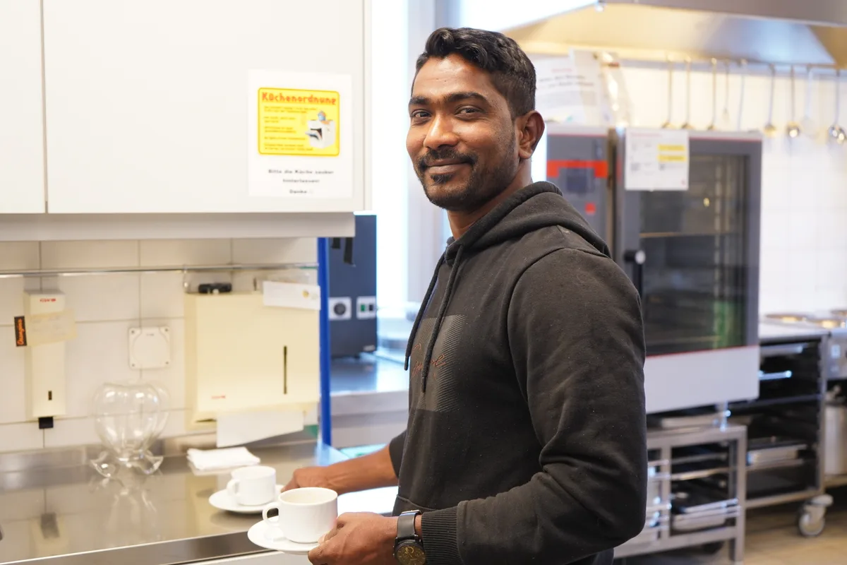 Asylsuchender aus Sri Lanka in Bäretswil.