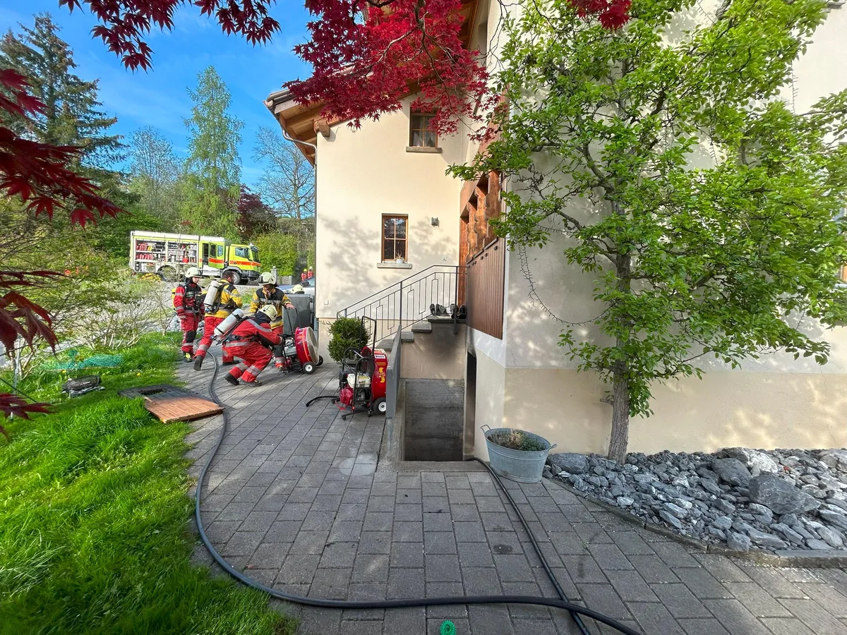 Beim Brand entstand ein hoher Sachschaden. Beim Brand entstand ein hoher Sachschaden.