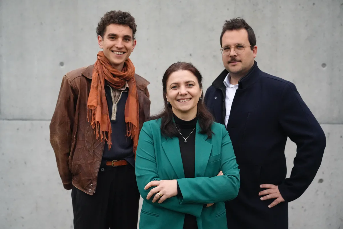 Saamel Lohrer , Advije Delihasani und Jonathan Assenberg bilden das neue Co-Präsidium der SP Wetzikon.