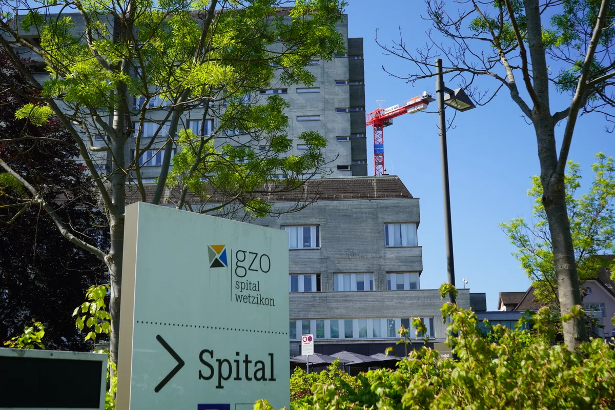 Bilder vom GZO Wetzikon und der Baustelle am 10. Mai 24