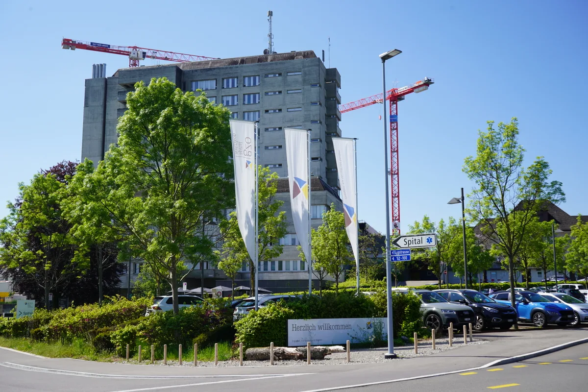 Bilder vom GZO Wetzikon und der Baustelle am 10. Mai 24