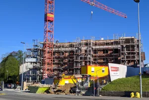 Bauprojekt beim Riet an der Usterstrasse. Bauprojekt beim Riet an der Usterstrasse.