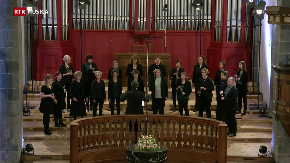 Der Frauenchor Bubikon konnte sich im Bündnerland auf den zweiten Platz singen.
