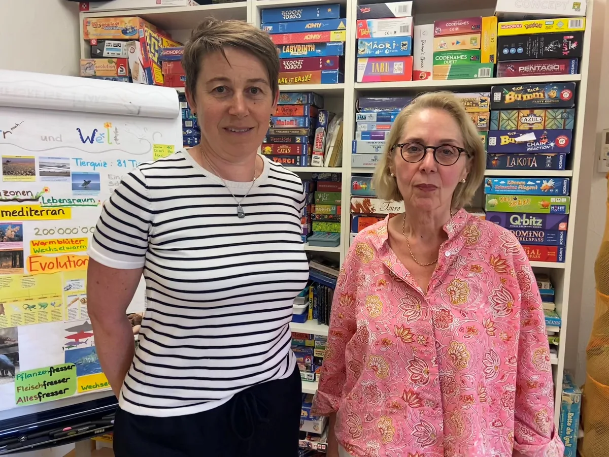 Für Eveline Schneibel (rechts) und Karin Kaufmann Vögeli ist klar: Kinder sollen individuell behandelt werden. Für Eveline Schneibel (rechts) und Karin Kaufmann Vögeli ist klar: Kinder sollen individuell behandelt werden.