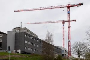 Matthias P. Spielmann, CEO Spital Wetzikon, und Jürg Kündig, VR Präsident Spital Wetzikon, im Interview. Matthias P. Spielmann, CEO Spital Wetzikon, und Jürg Kündig, VR Präsident Spital Wetzikon, im Interview.
