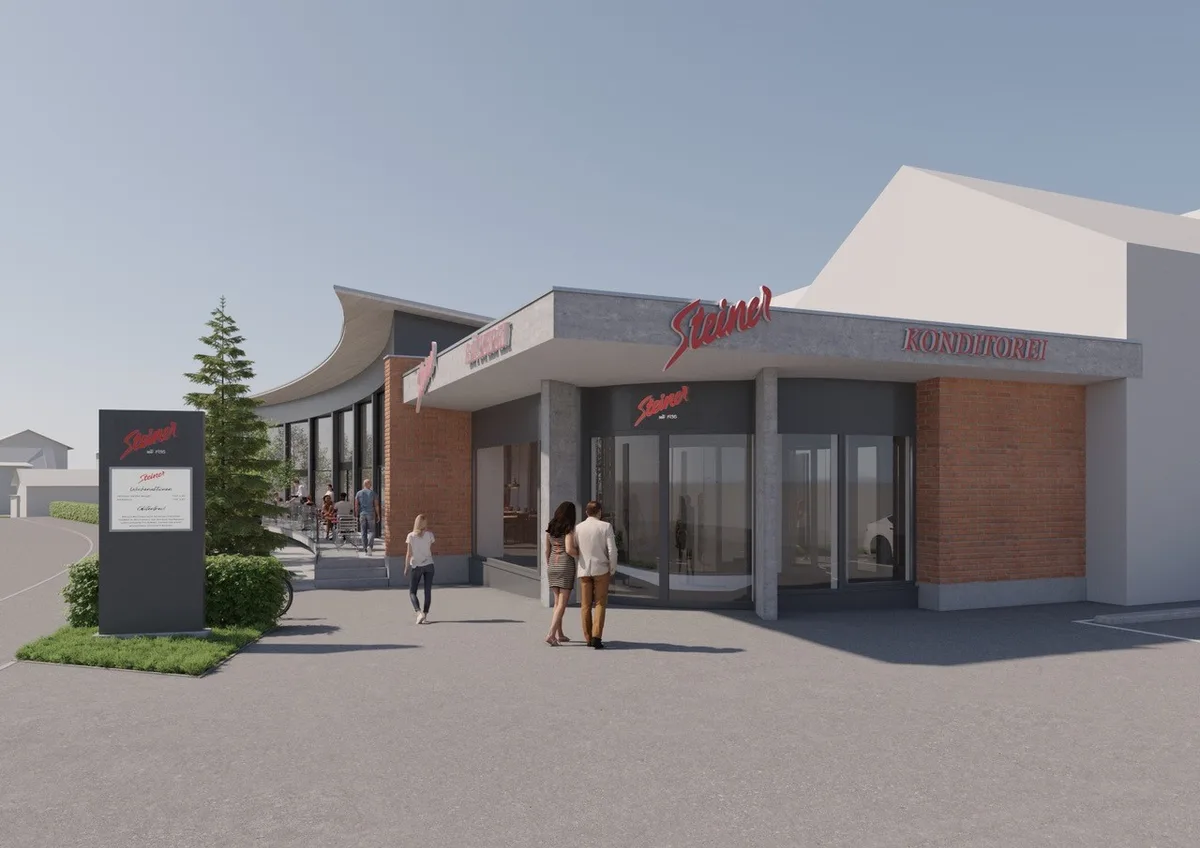 So wird die Steiner-Filiale in Kempten voraussichtlich aussehen. So wird die Steiner-Filiale in Kempten voraussichtlich aussehen.