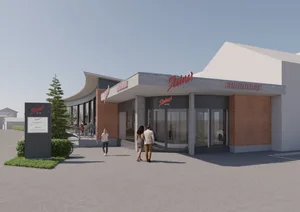 So wird die Steiner-Filiale in Kempten voraussichtlich aussehen. So wird die Steiner-Filiale in Kempten voraussichtlich aussehen.