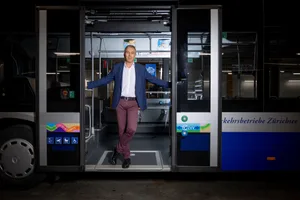 22092139-3 Werner Trachsel, CEO VZO, portraitiert im Busdepot Grüningen.