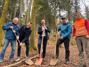 13285441-2 Impressionen vom Baustart des Bikeparks Pfäffikon am 13. April 2026