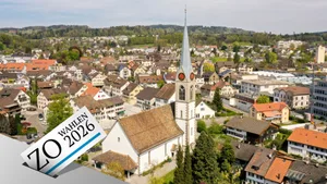 28854857-5 Bild Pfäffikon mit Wahlmarke
