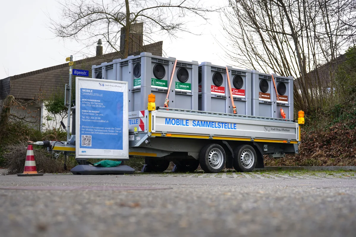 Mobile Sammelstelle in Oberillnau Mobile Sammelstelle in Oberillnau