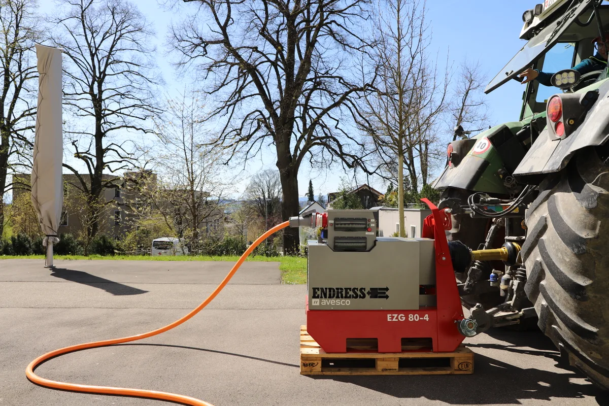 Solche Generatoren sollen im Notfall den Strom für das Pflegezentrum produzieren.
