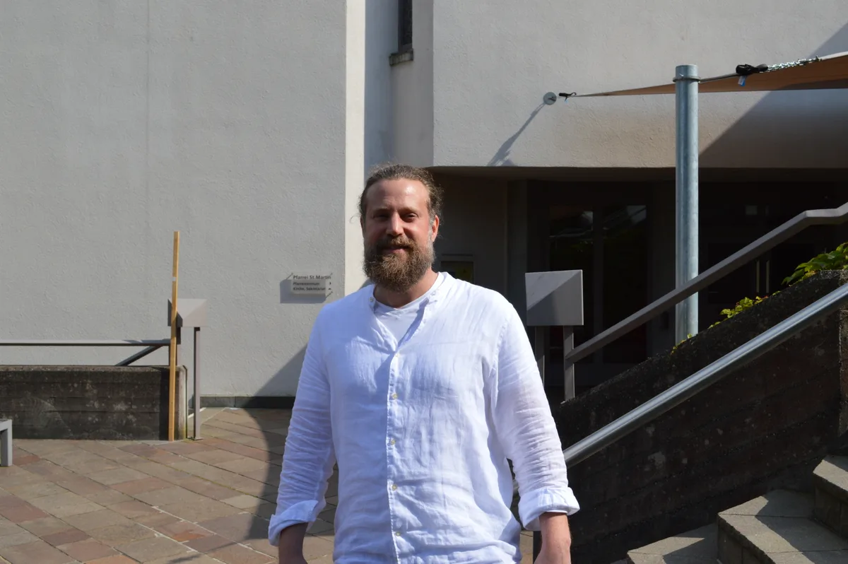 Felix Hunger ist der neue Pfarrer in der Kirche St. Martin in Effretikon