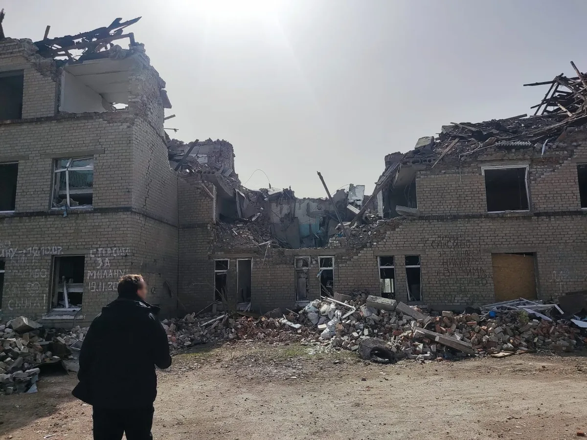 Marc K. ist in der Ukraine im Einsatz, um Menschen vor Ort zu helfen. Er möchte anonym bleiben.