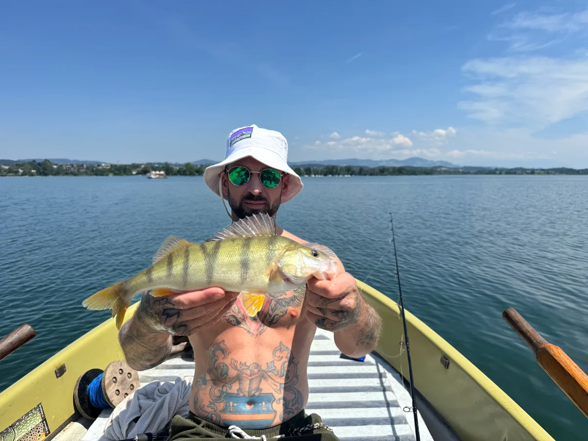 Cedric Steinmann ist seit 15 Jahren Hobbyfischer