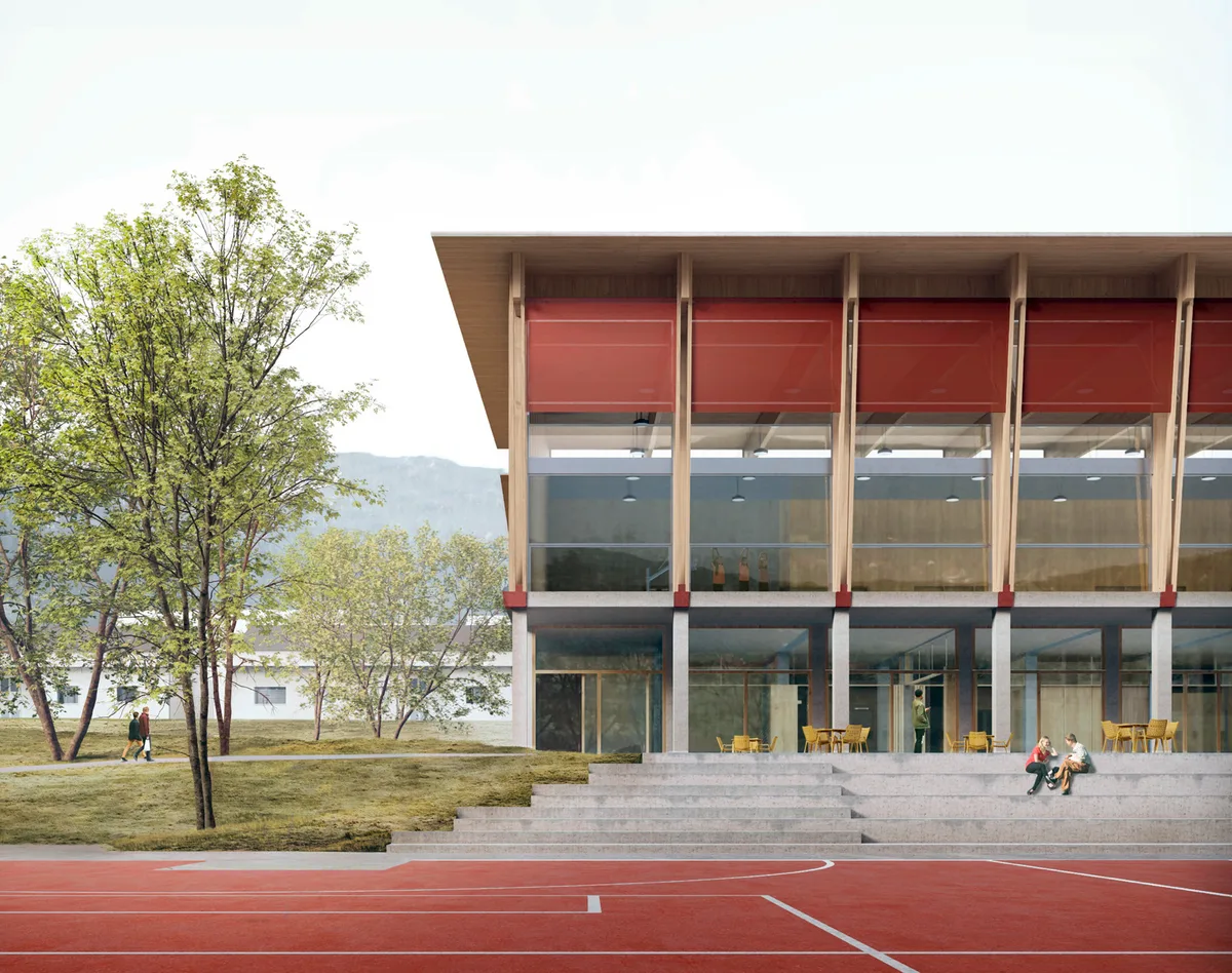 12261460-2 Das Siegerprojekt «Pozza» soll mit viel Holz und wenig Beton gebaut werden.