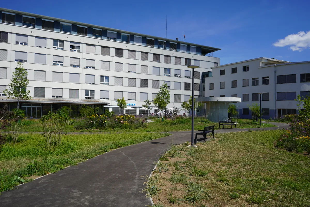 Impressionen von der Eröffnung des neuen Parks und Parkhauses beim Spital Uster am 2. August 2022.