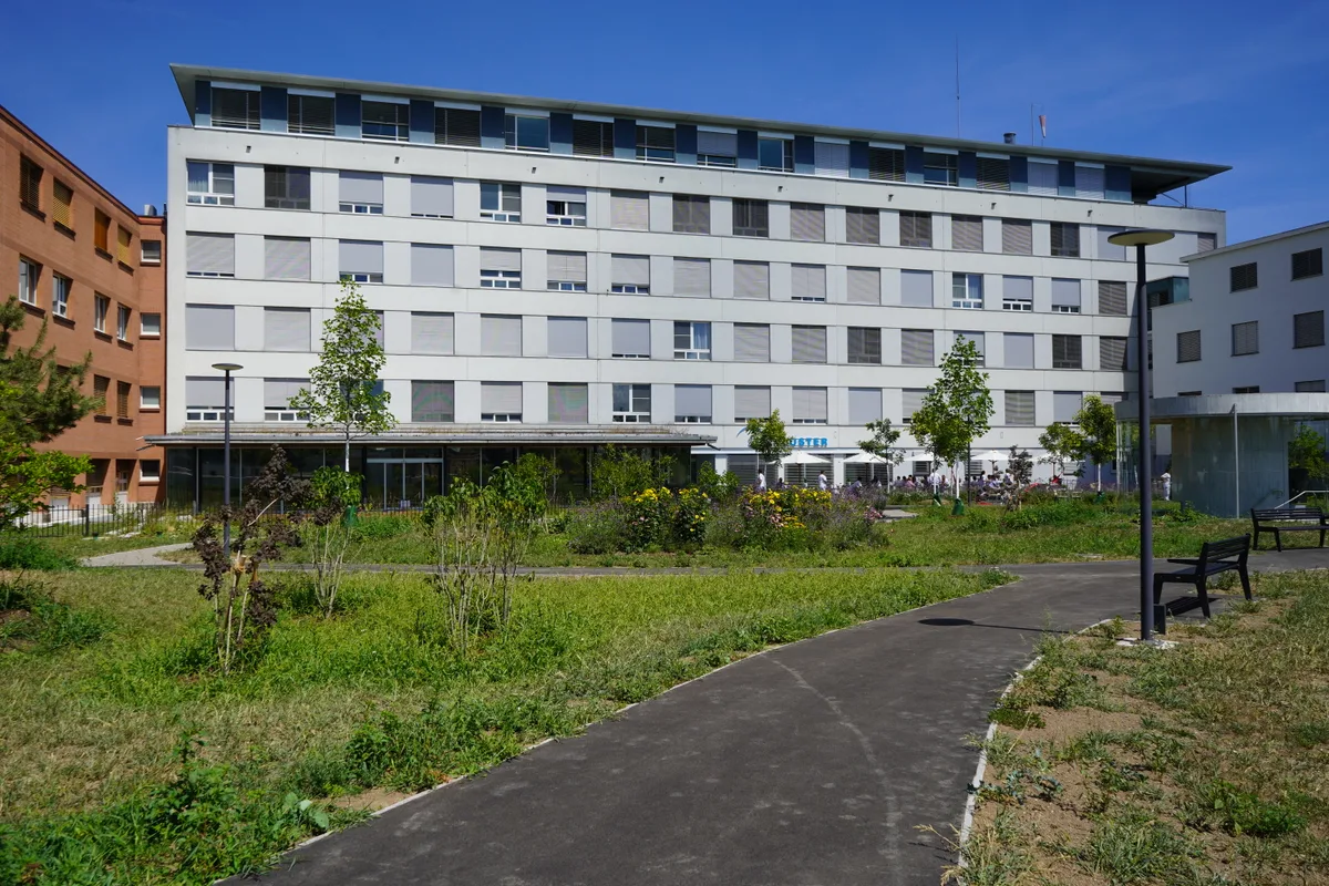 Impressionen von der Eröffnung des neuen Parks und Parkhauses beim Spital Uster am 2. August 2022.
