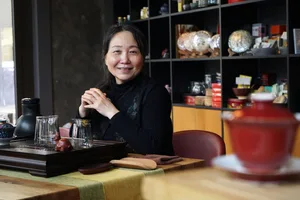 30416984-2 Teezeremonie im Yulu Teahouse