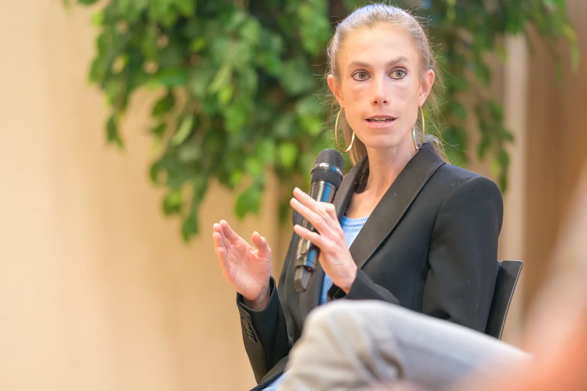 Impressionen vom Podiumsgespräch Bürgerinnenrat für Ernährungspolitik am 25.05.2023.