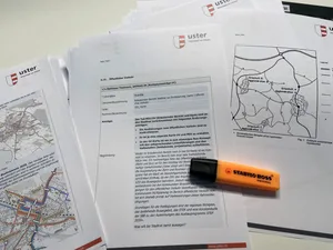 Der bereinigte Richtplan forderte viele Stunden Arbeit. Der bereinigte Richtplan forderte viele Stunden Arbeit.