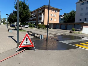 Die Wasserleitungen wurden durchgespült. Die Wasserleitungen wurden durchgespült.