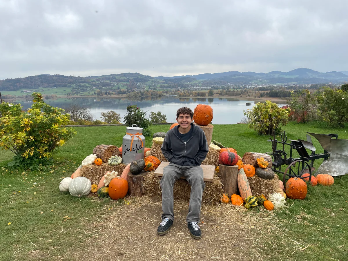 Familie Gurtner aus Greifensee hat Nicolas aus Costa Rica als Gaststudent aufgenommen.