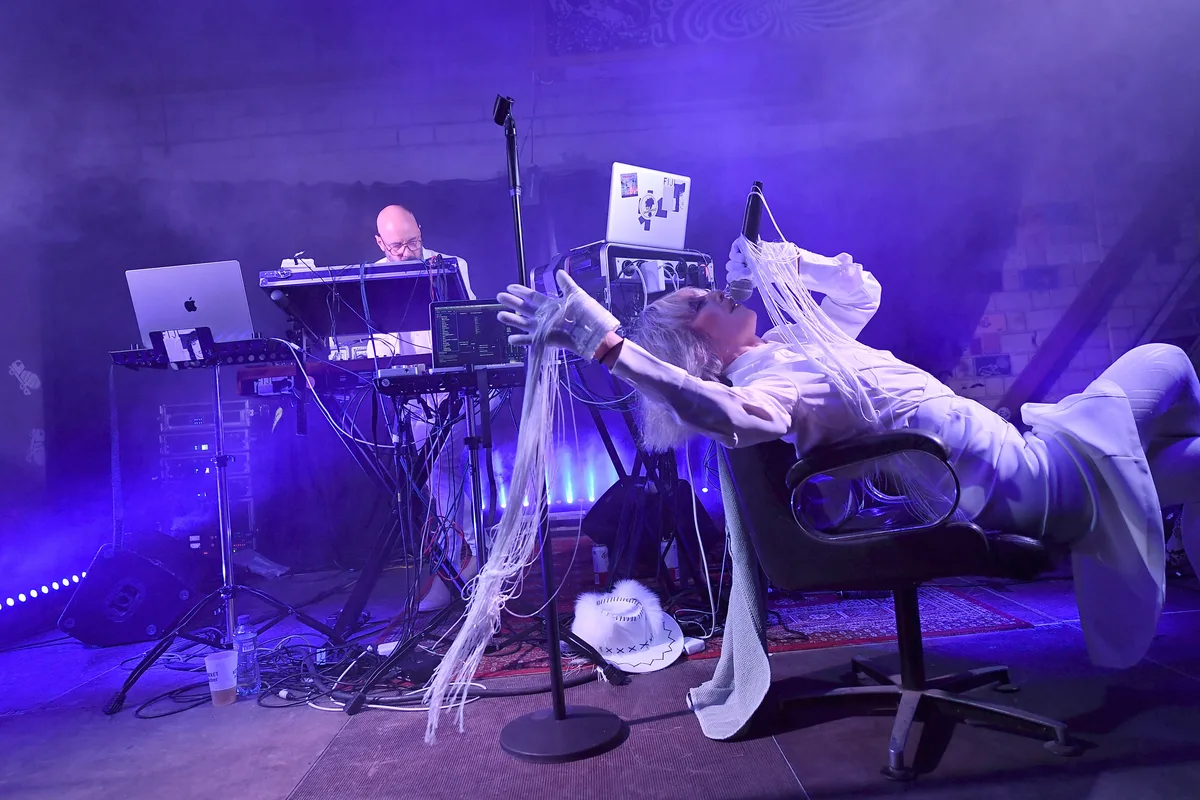 Der Auftritt von Pyrit am Konkret-Festival 2023 in Nänikon. Der Auftritt von Pyrit am Konkret-Festival 2023 in Nänikon.