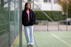 Loan Nham portraitiert auf der Sportanlage an der Letzacherstrasse in Faellanden. Loan Nham portraitiert auf der Sportanlage an der Letzacherstrasse in Faellanden.