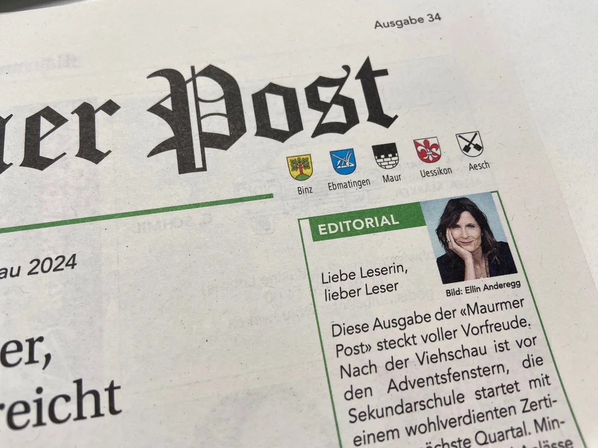Doerte Welti verlässt die Maurmer Post.