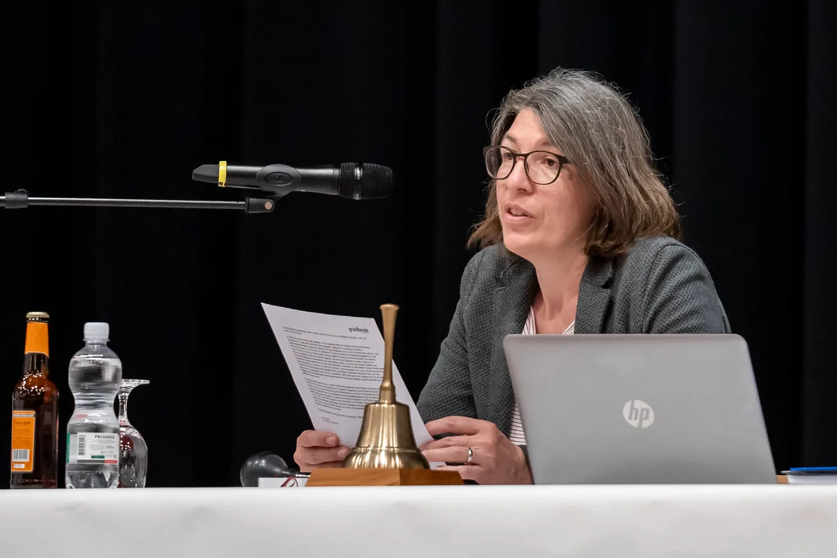 GLP-Vorstandsmitglied Ursula Räuftlin bleibt in ihrer Mitteilung nach der Fraktionssitzung vage. (Archivbild)