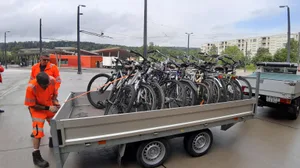 Veloabstellplatz Räumung Bahnhof Stettbach Veloabstellplatz Räumung Bahnhof Stettbach