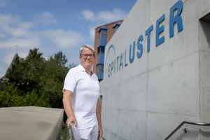13280331-3 Vital Schreiber, CEO Spital Uster, portraitiert am Spital Uster